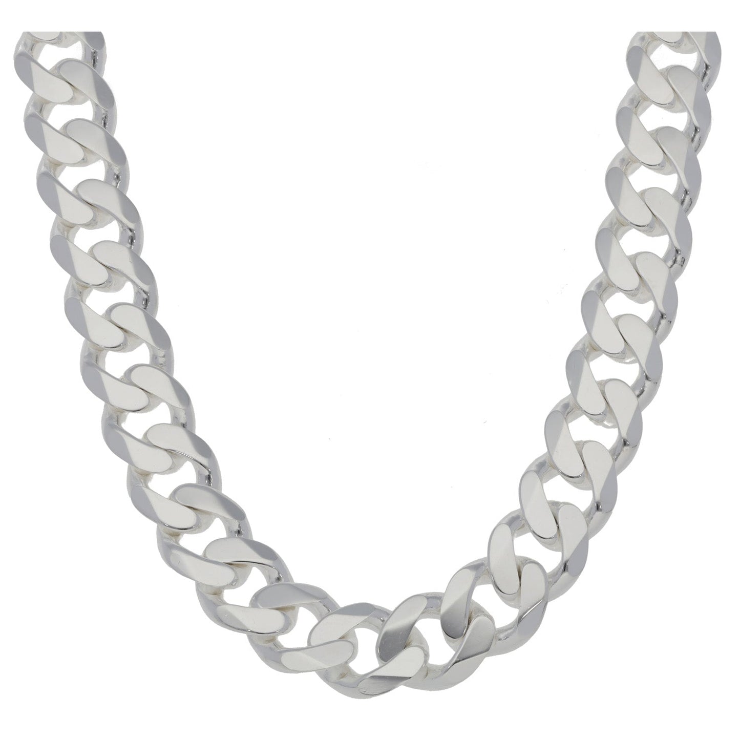 New Sterling Silver Curb Chain/Necklace