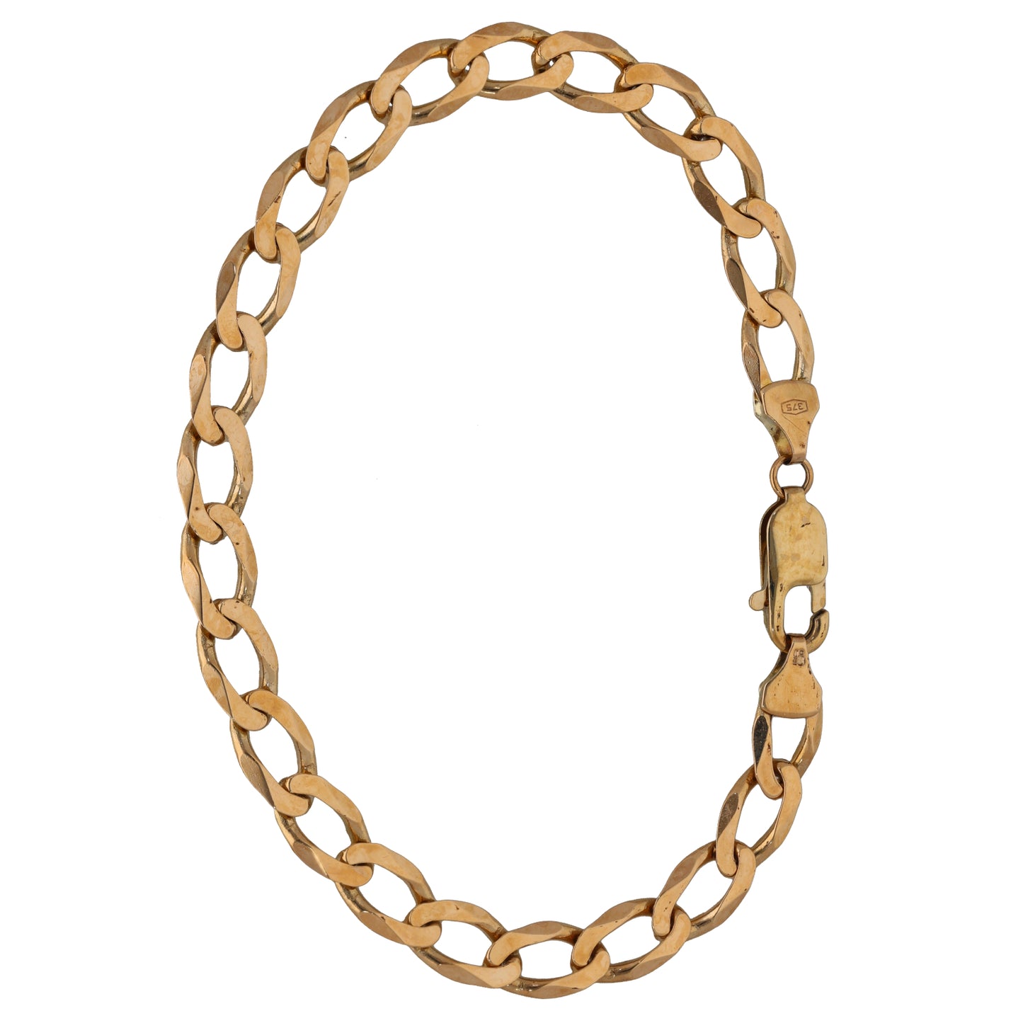 9ct Gold Curb Bracelet