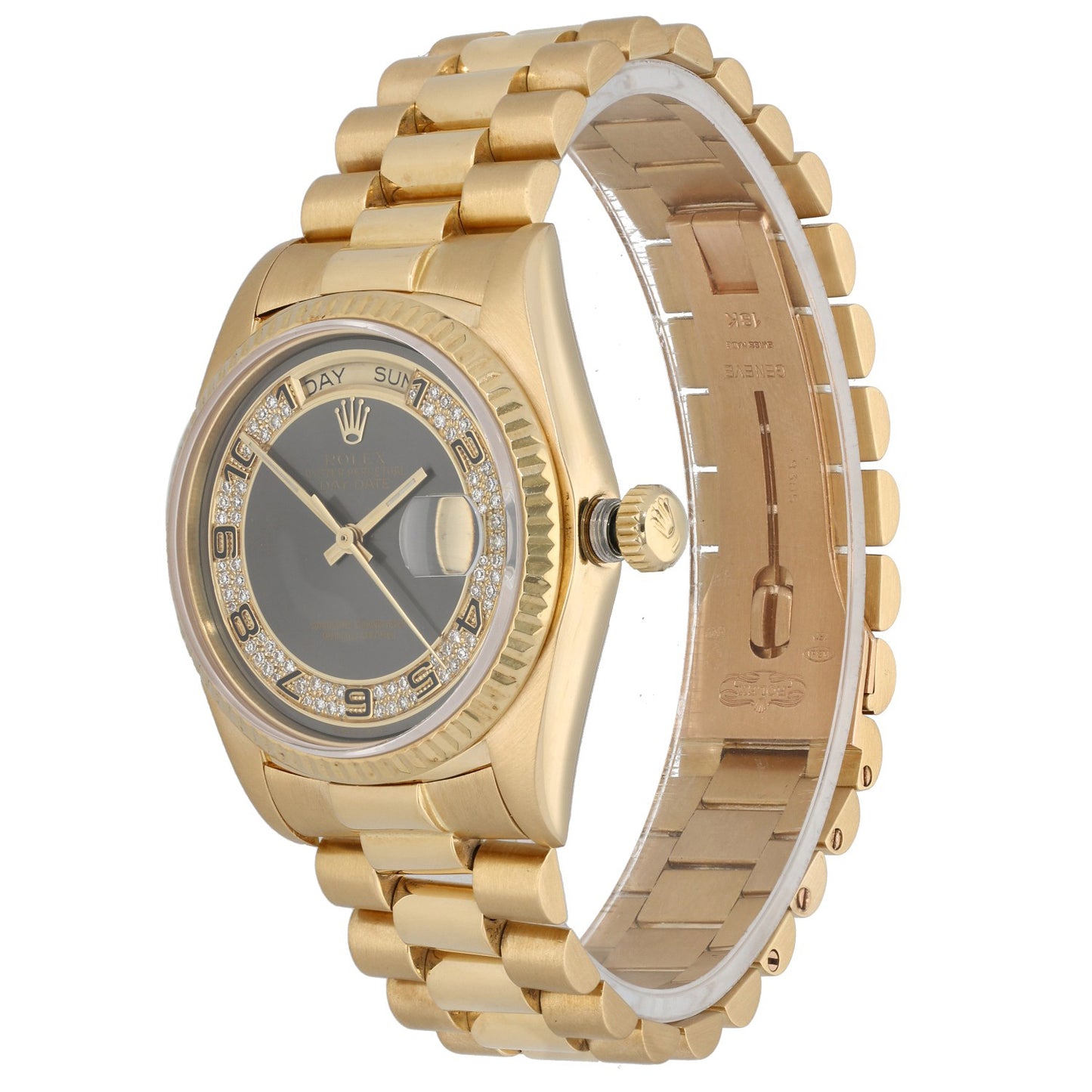 Rolex Day-Date 18038 36mm Gold Watch