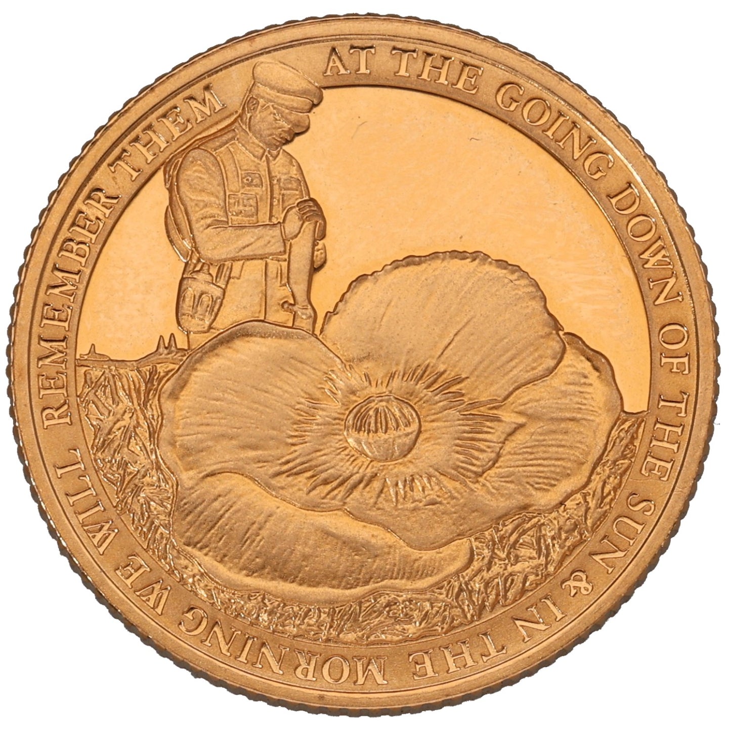22ct Gold At The Going Down Of The Sun Full Sovereign Coin 2018