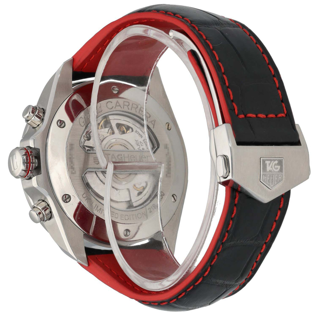 Tag Heuer Grand Carrera CAV511H 43mm Stainless Steel Watch