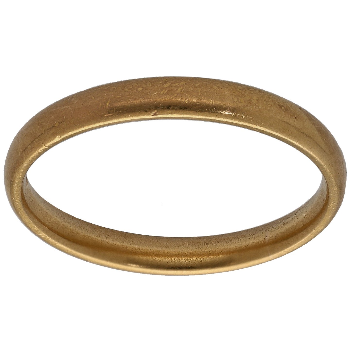 22ct Gold Plain Wedding Ring Size R