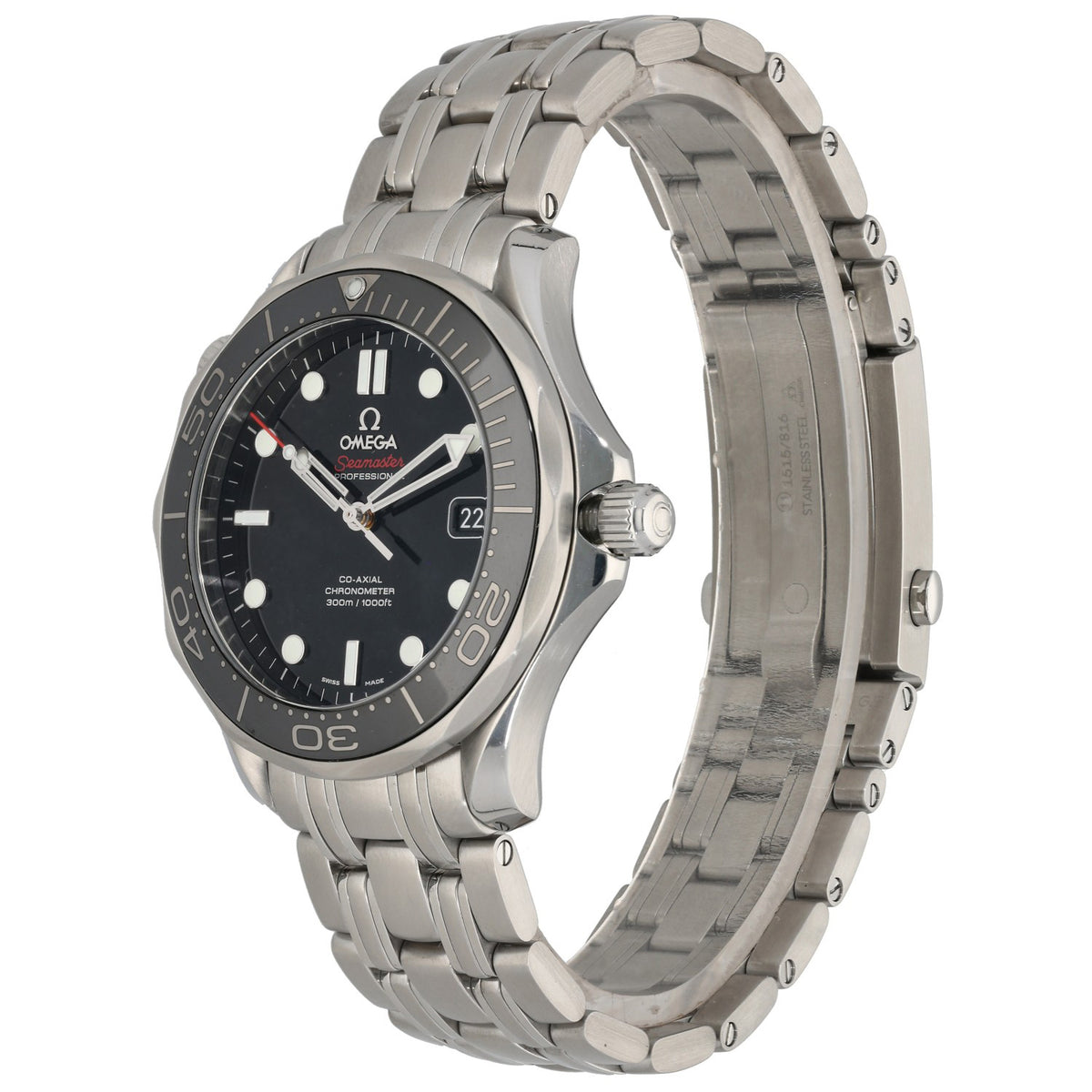 Omega Seamaster 212.30.41.20.01.003, 41mm stainless steel case and link bracelet, front image
