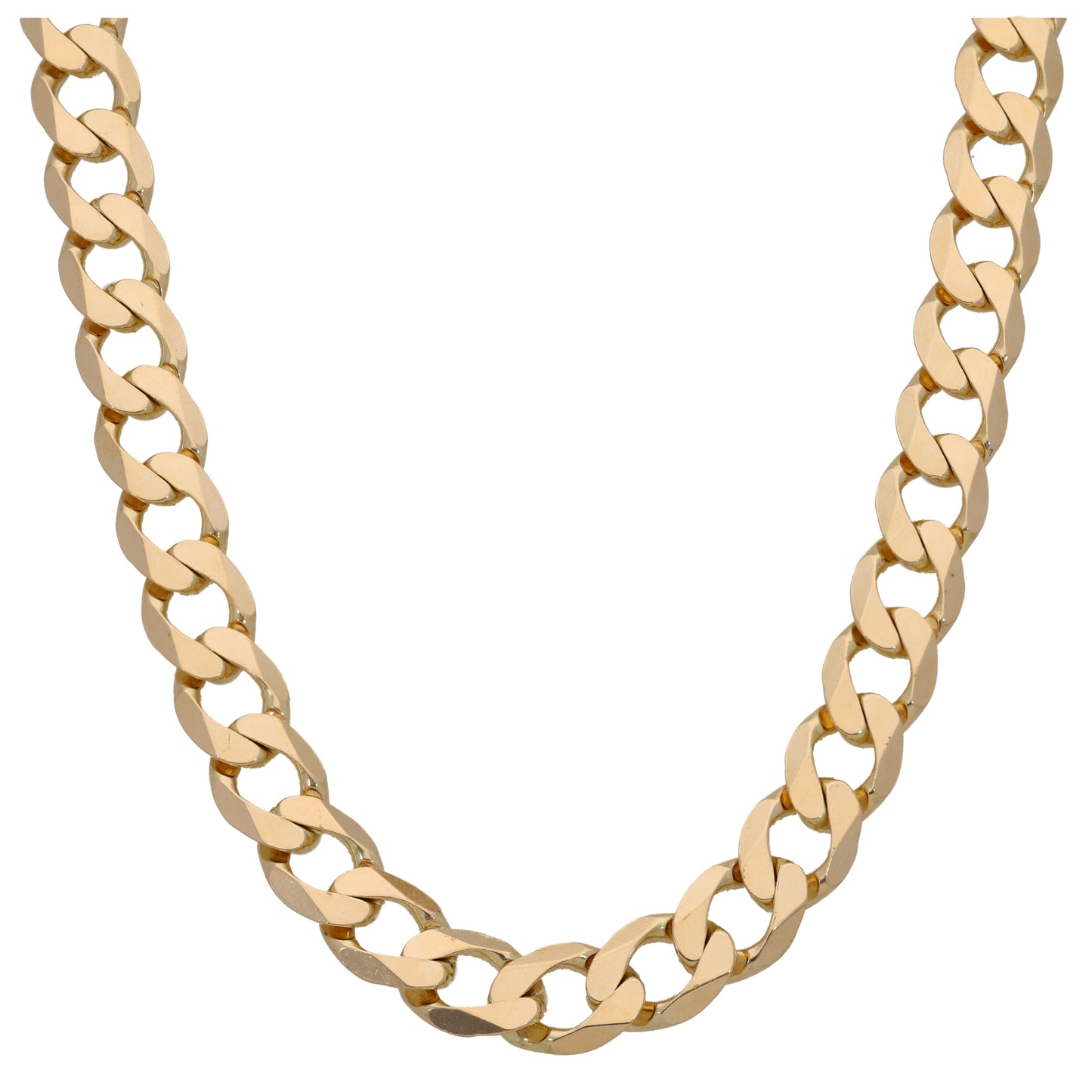 9ct Gold Curb Chain 24"