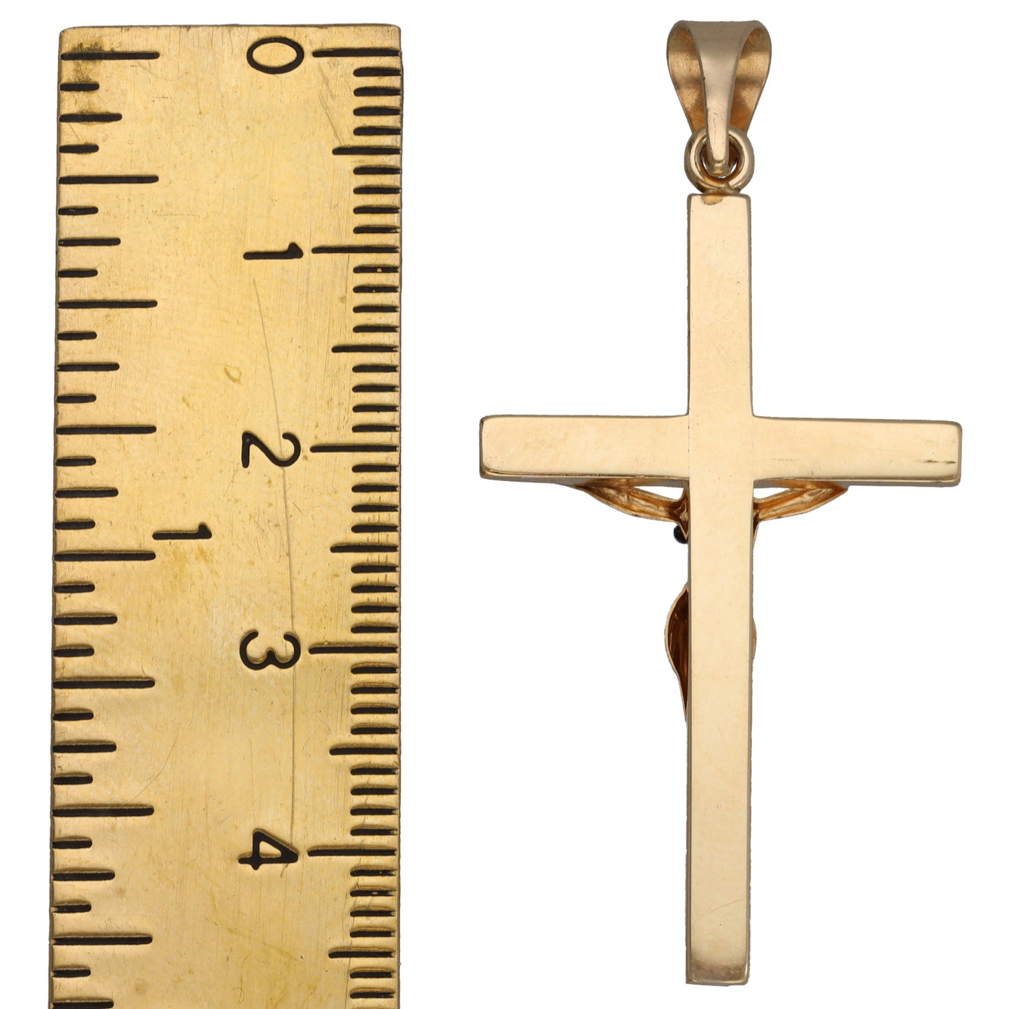 9ct Gold Crucifix Pendant