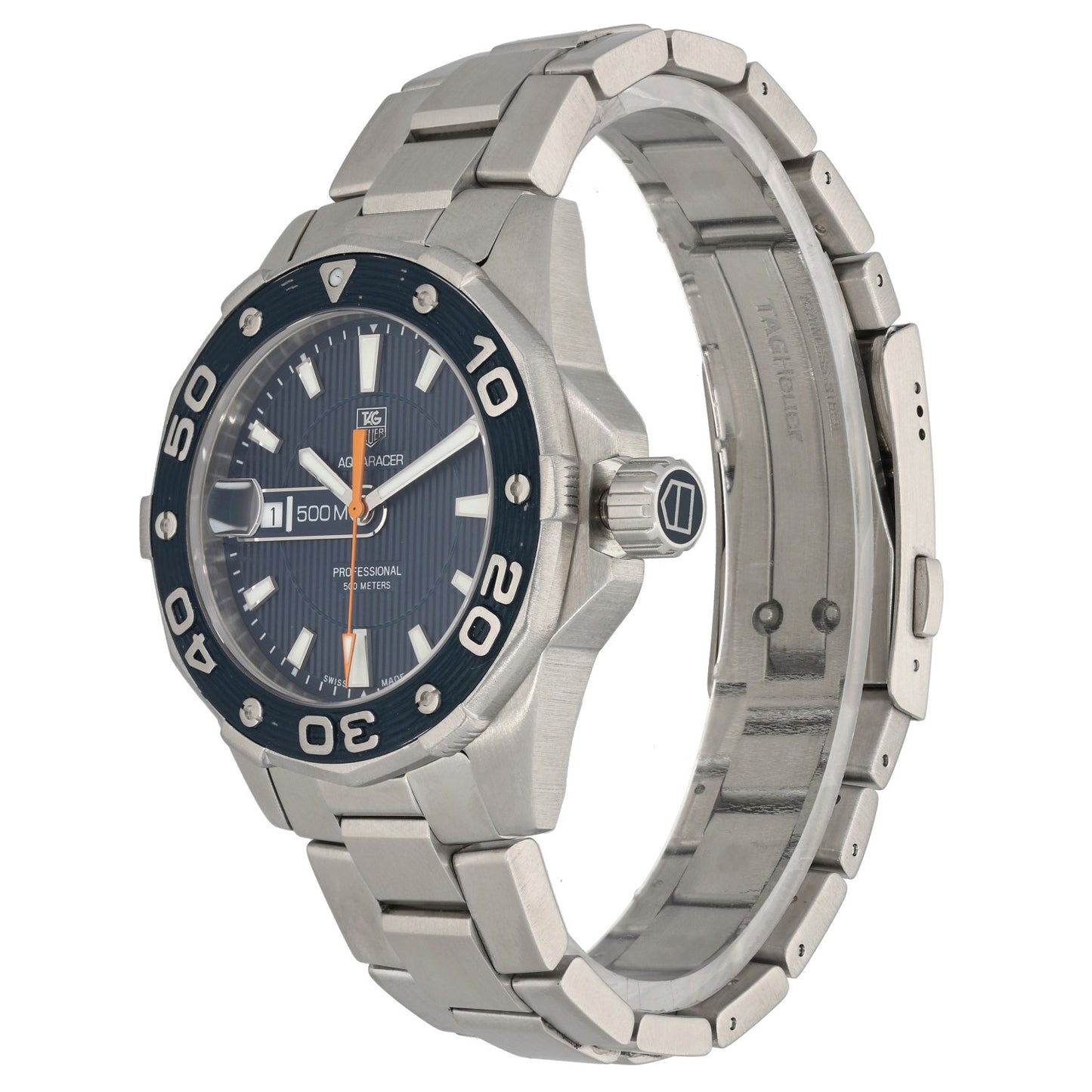 Tag Heuer Aquaracer WAJ1112 43mm Stainless Steel Watch