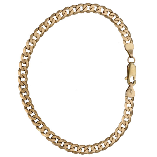 9ct Gold Curb Bracelet