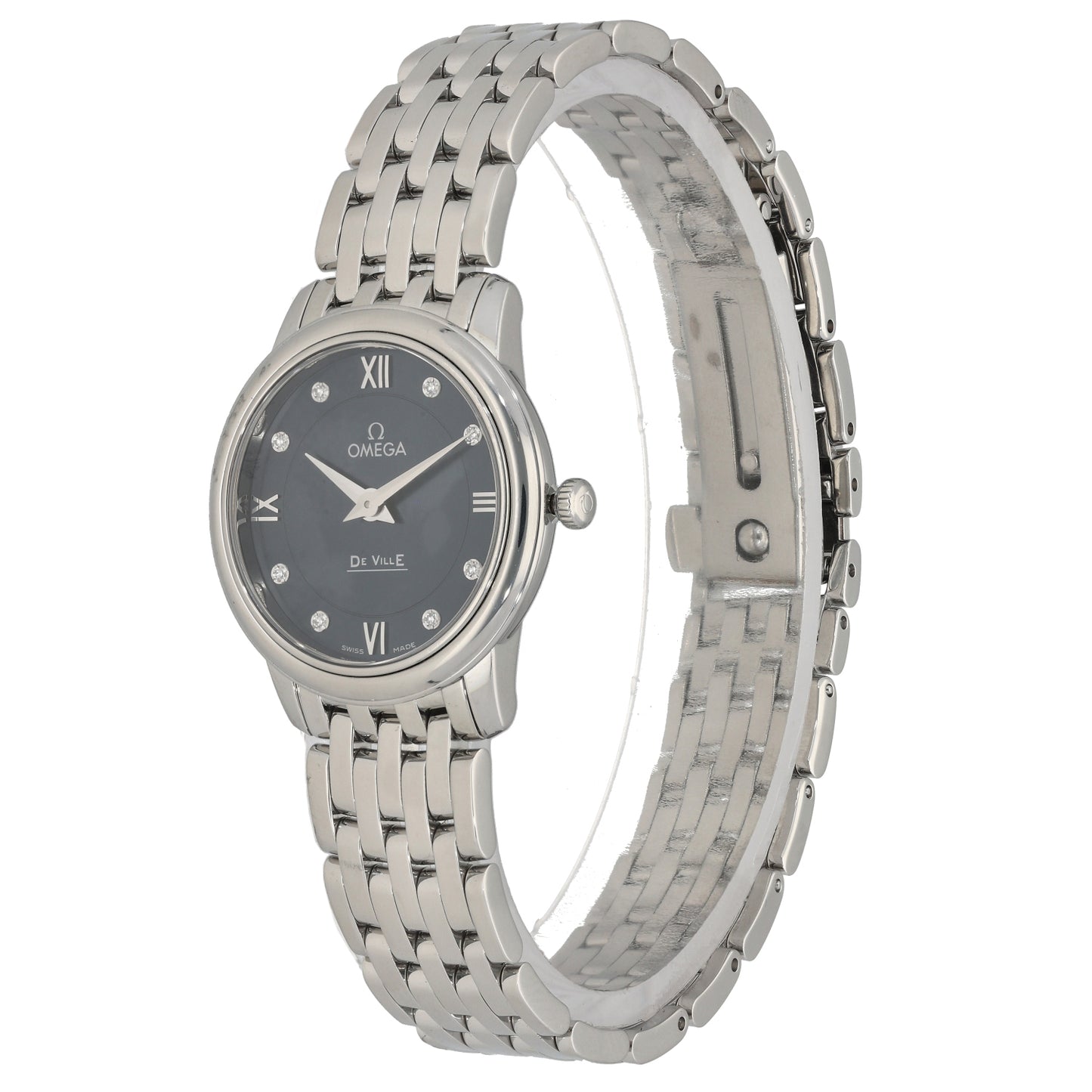 Omega De Ville Prestige 424.10.27.60.53.001 27mm Stainless Steel Watch