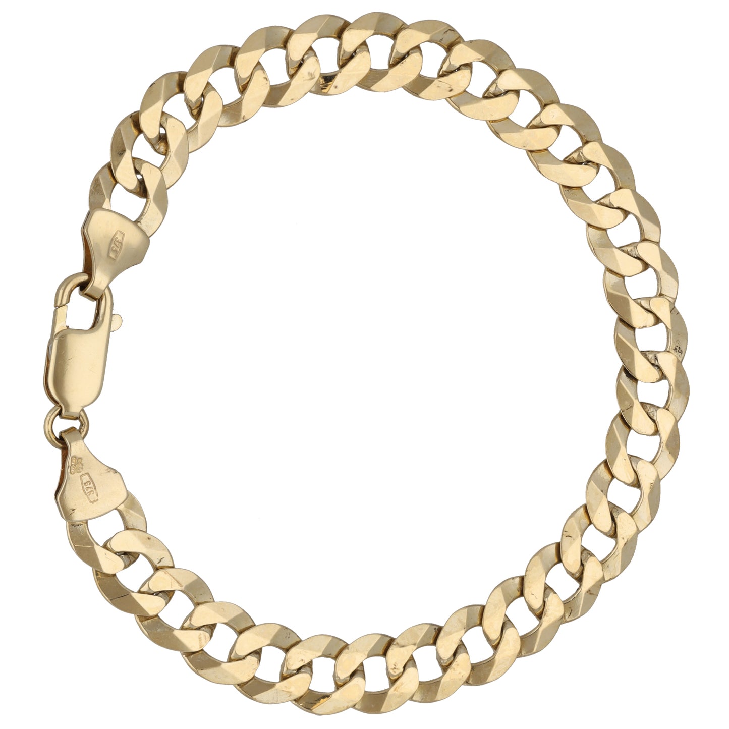 9ct Gold Curb Bracelet