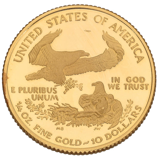 24ct Gold USA Eagle 1/4 OZ Coin 2007