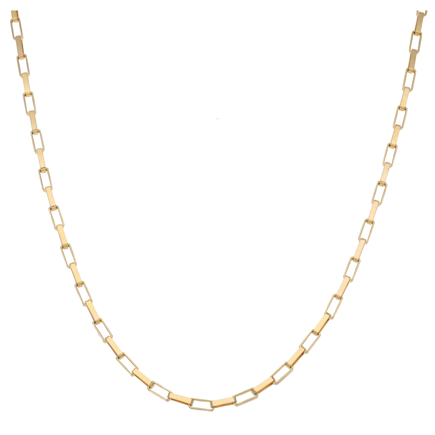 9ct Gold Belcher Chain 16"