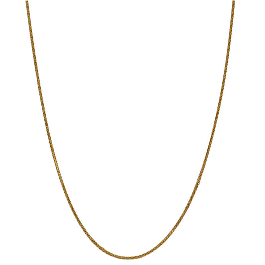 22ct Gold Snake Chain 24"