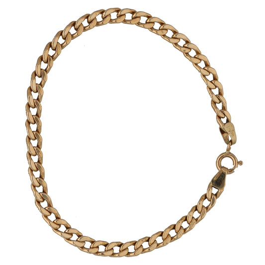 9ct Gold Curb Bracelet