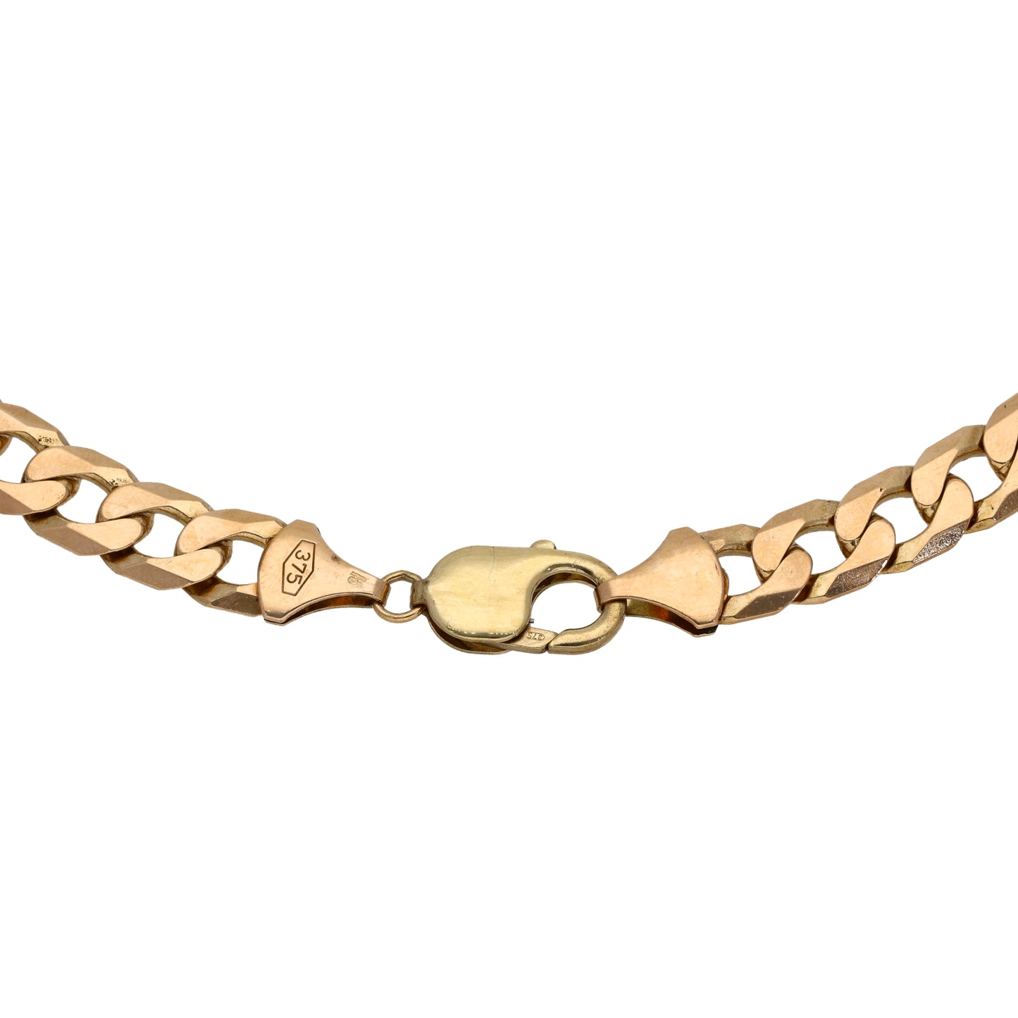 9ct Gold Curb Chain 20"
