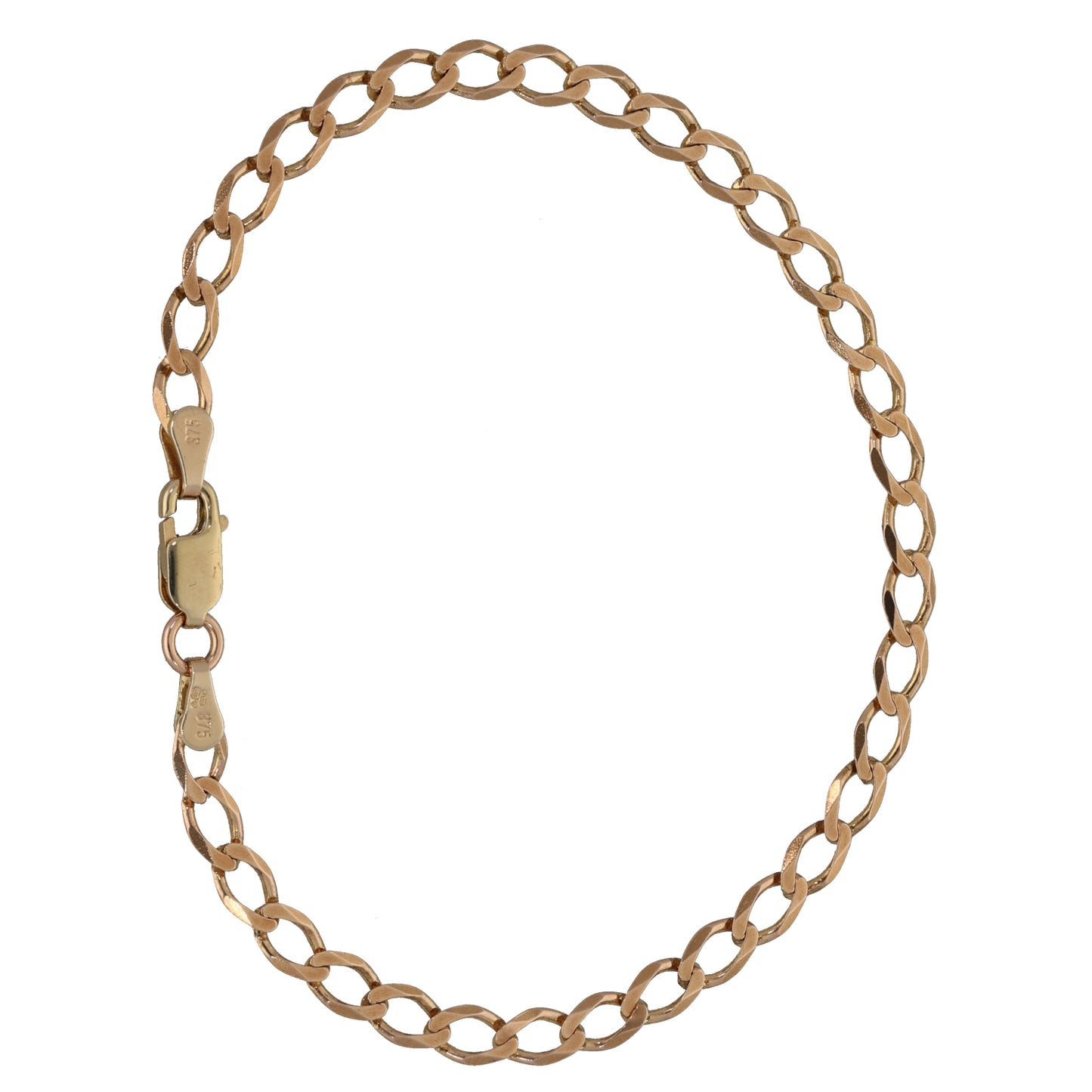 9ct Gold Curb Bracelet