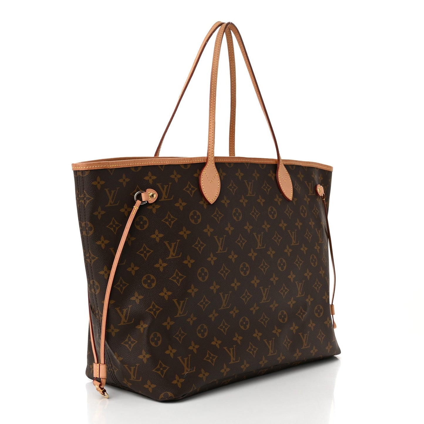 Louis Vuitton Monogram Neverfull GM Coated Canvas Bag - Brown