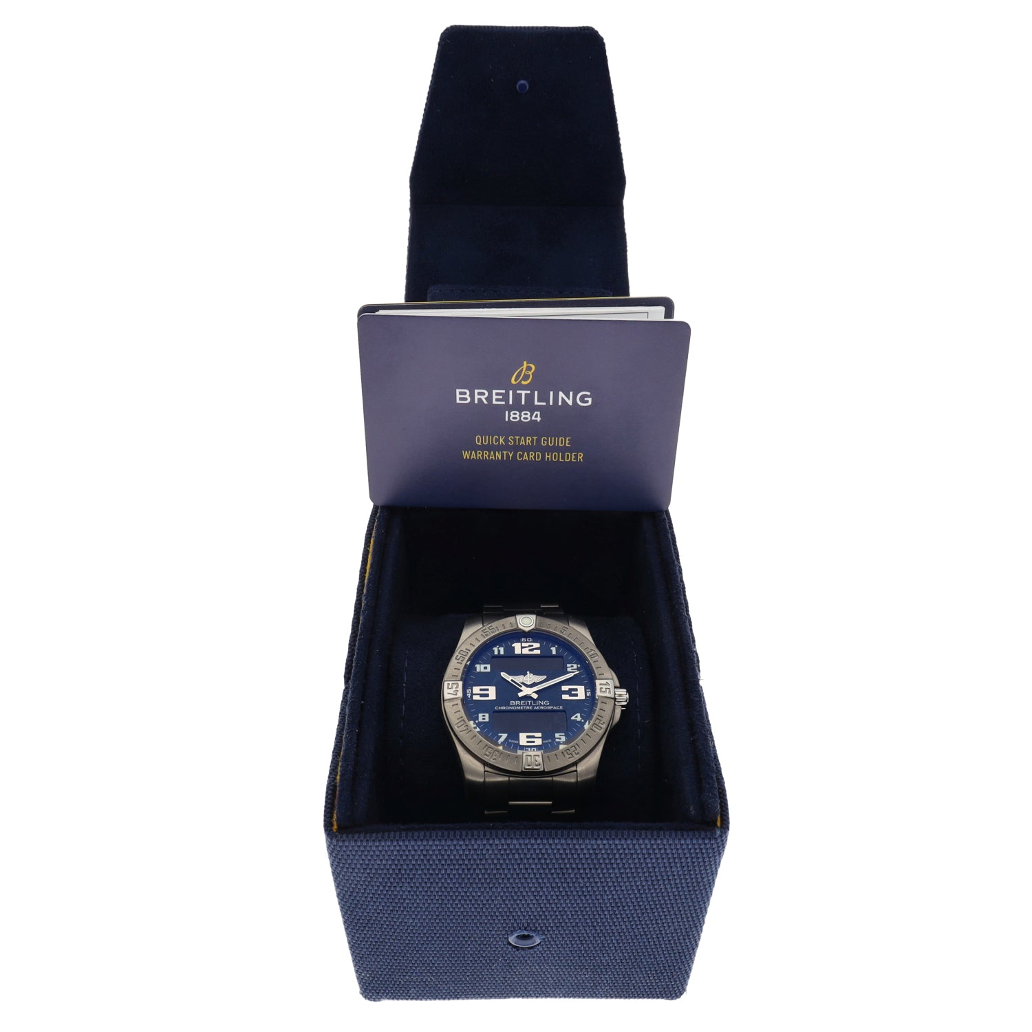 Breitling Aerospace Evo E79363 43mm Titanium Watch – H&T