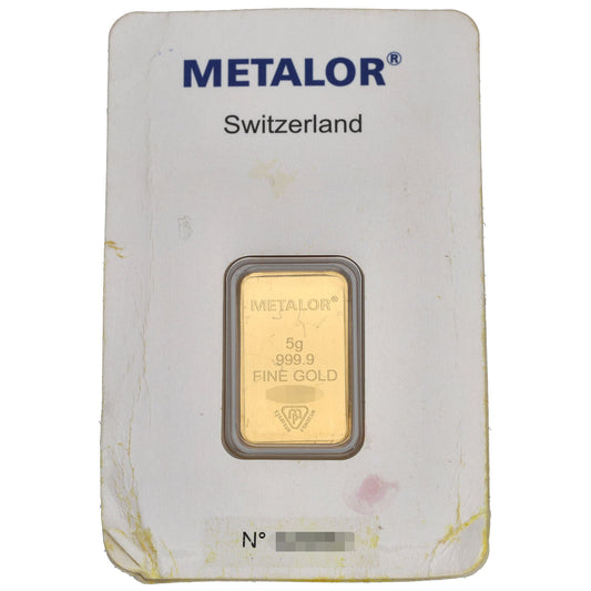 24ct 5g Gold Bar