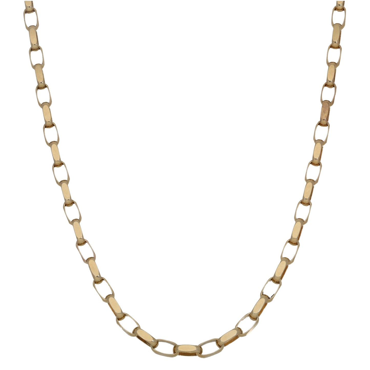 9ct Gold Belcher Chain 20"