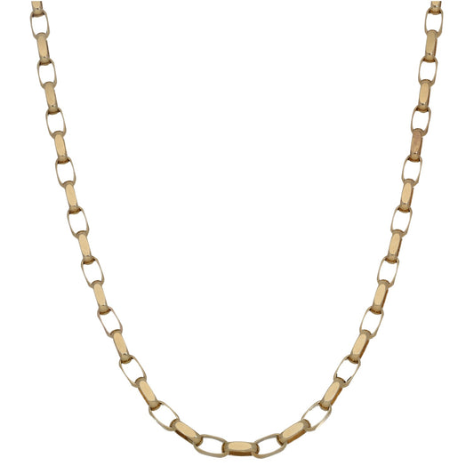 9ct Gold Belcher Chain 20"