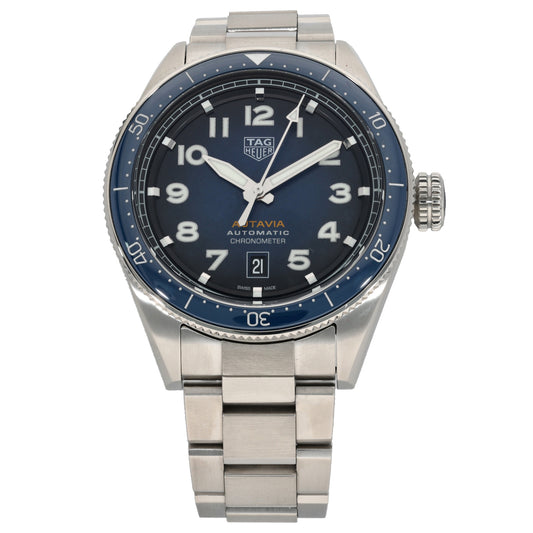 Tag Heuer Autavia WBE5116 42mm Stainless Steel Watch