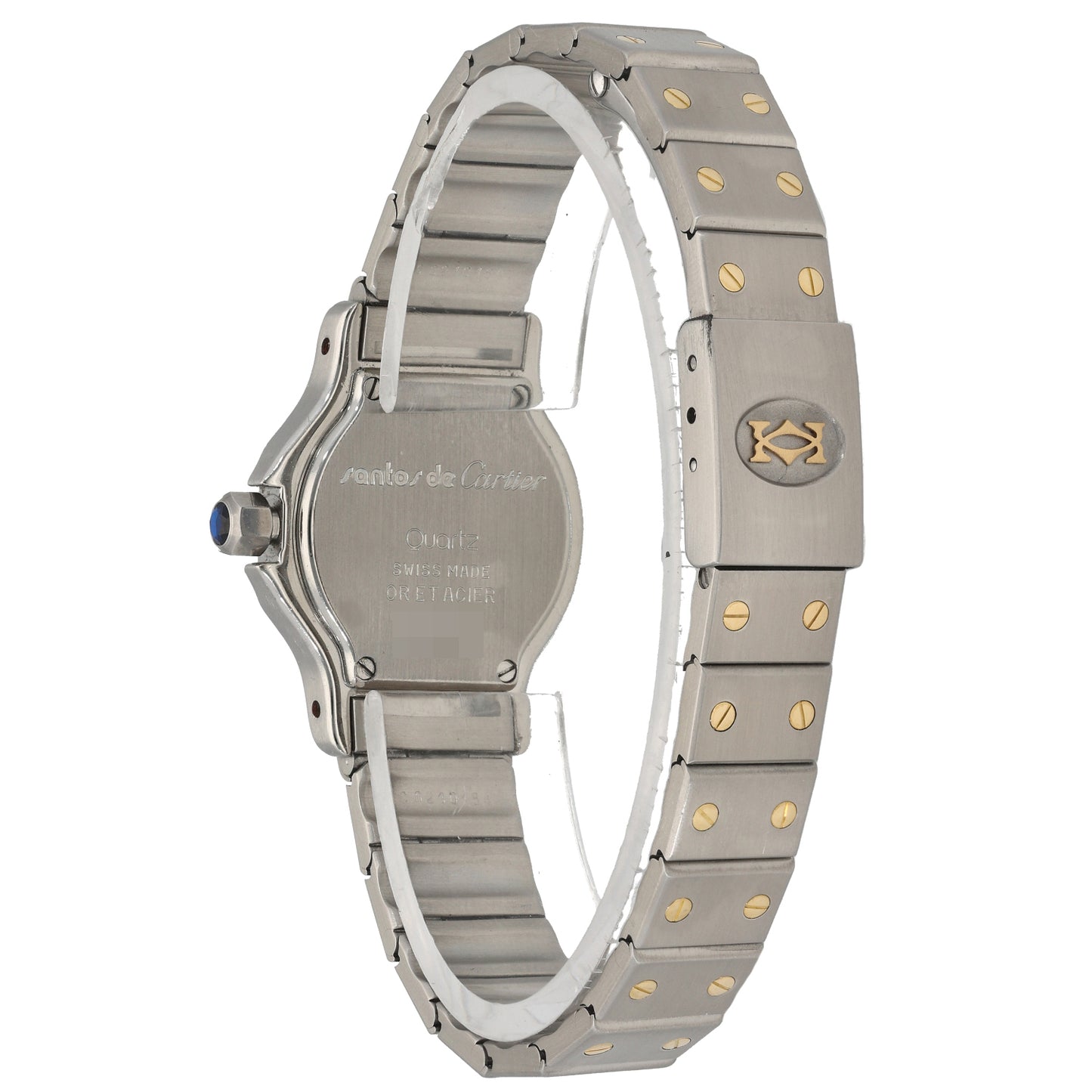 Cartier Santos Octagon W2001683 25mm Bi-Colour Watch