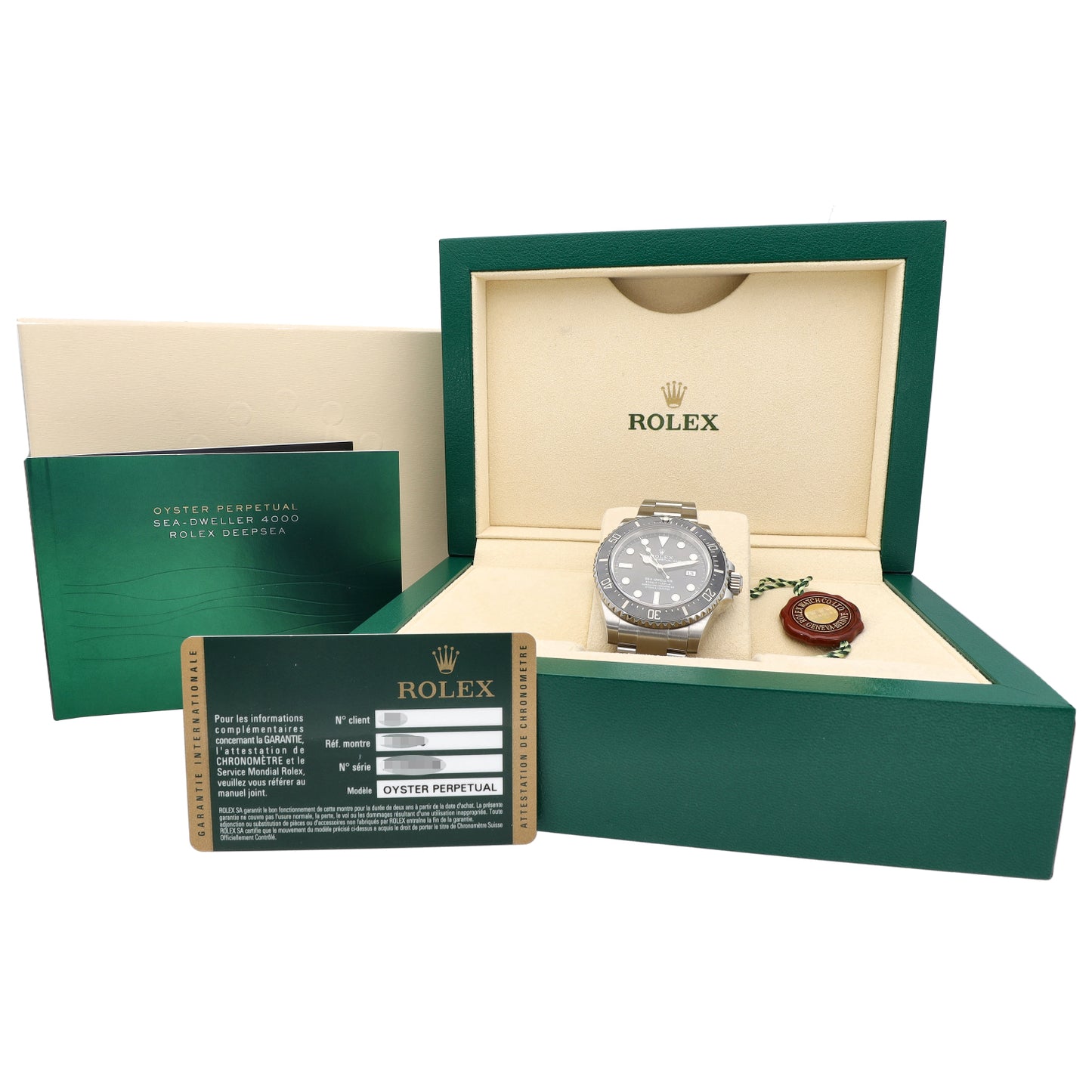 Rolex Sea Dweller 116600 40mm Stainless Steel Mens Watch