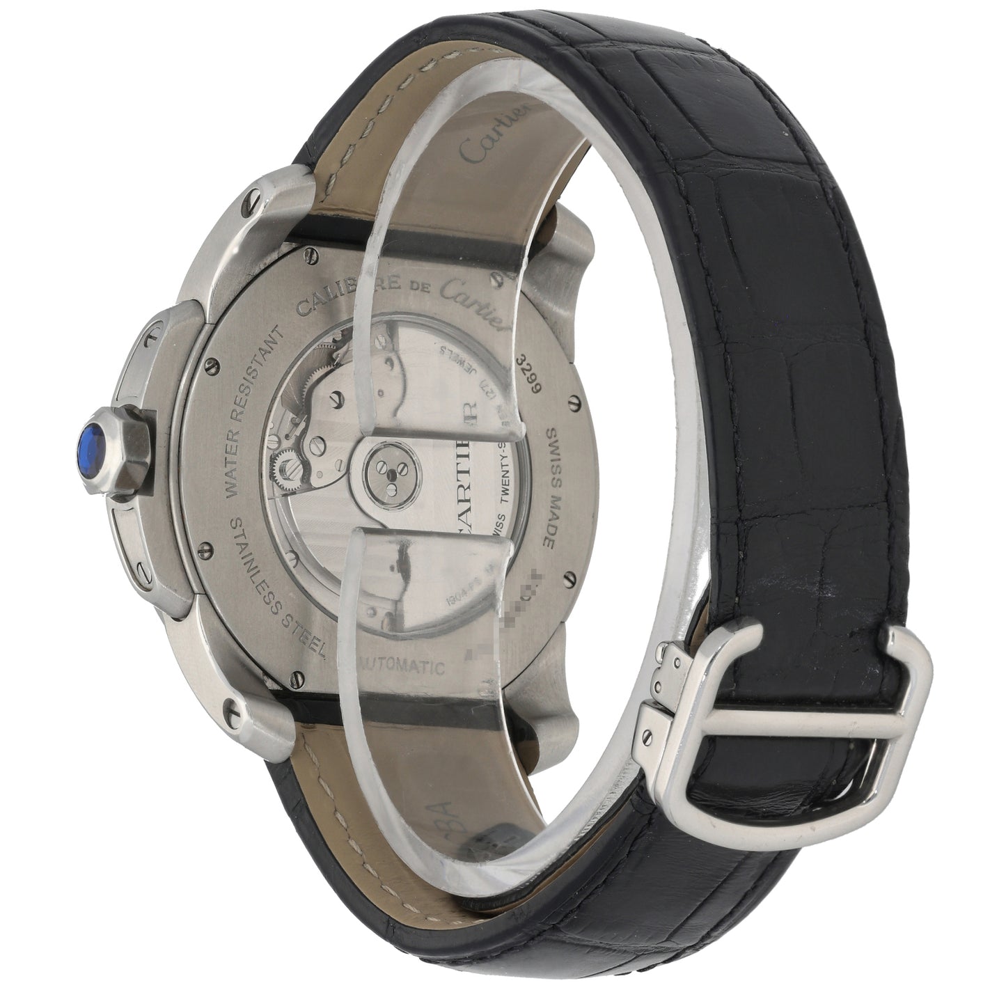 Cartier Calibre De Cartier W7100013 42mm Stainless Steel Watch