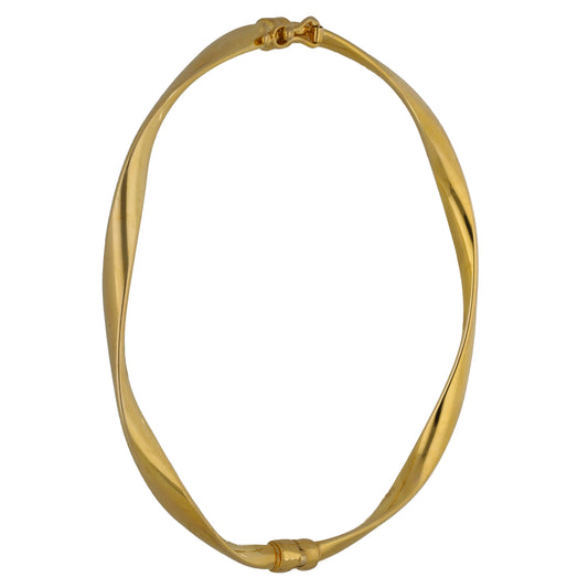 9ct Gold Hinged/Clasp Bangle