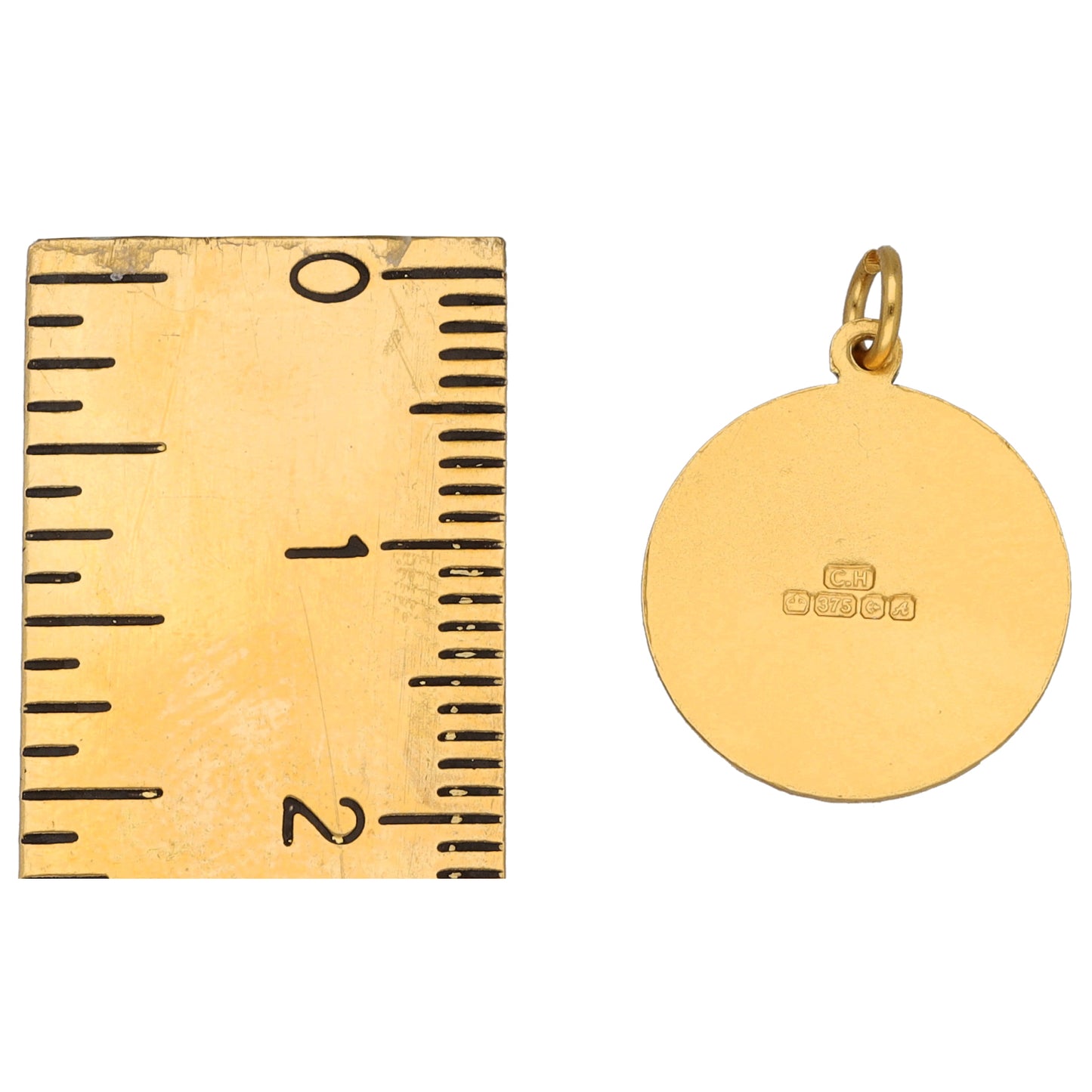 9ct Gold St Christopher Pendant