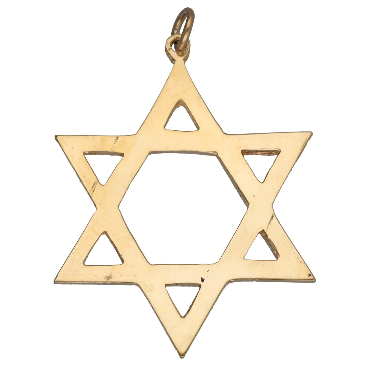 9ct Gold Star of David Pendant