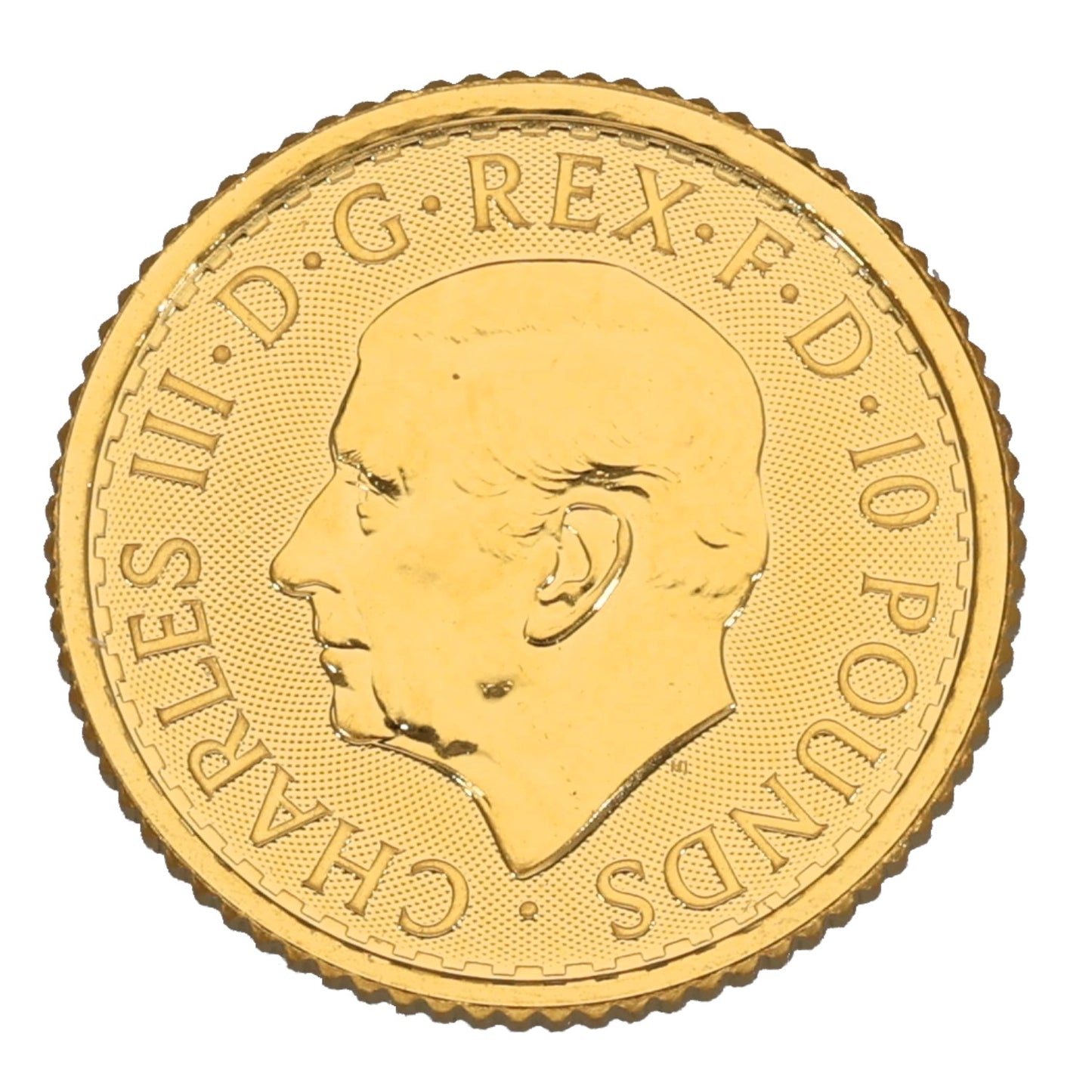 24ct Gold King Charles III 1/10 OZ Britannia Coin 2024