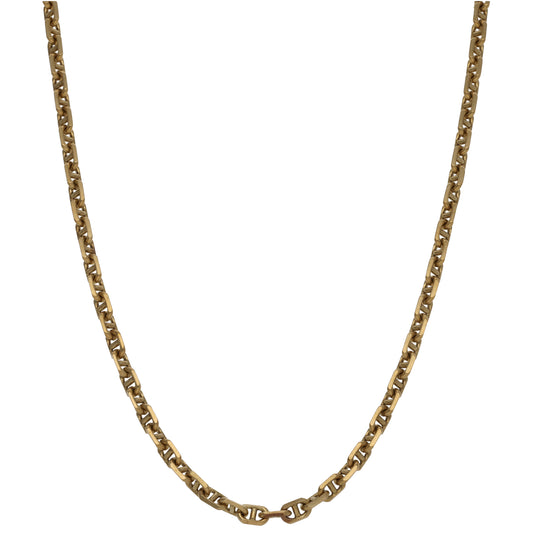 9ct Gold Anchor Chain 18"