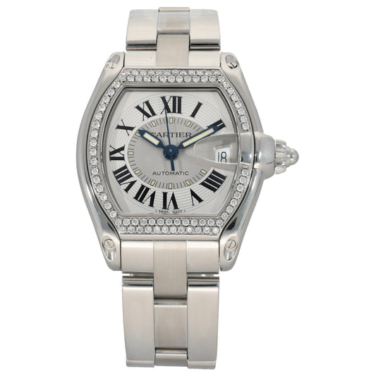 Cartier Roadster W62000V3 38mm Stainless Steel Watch
