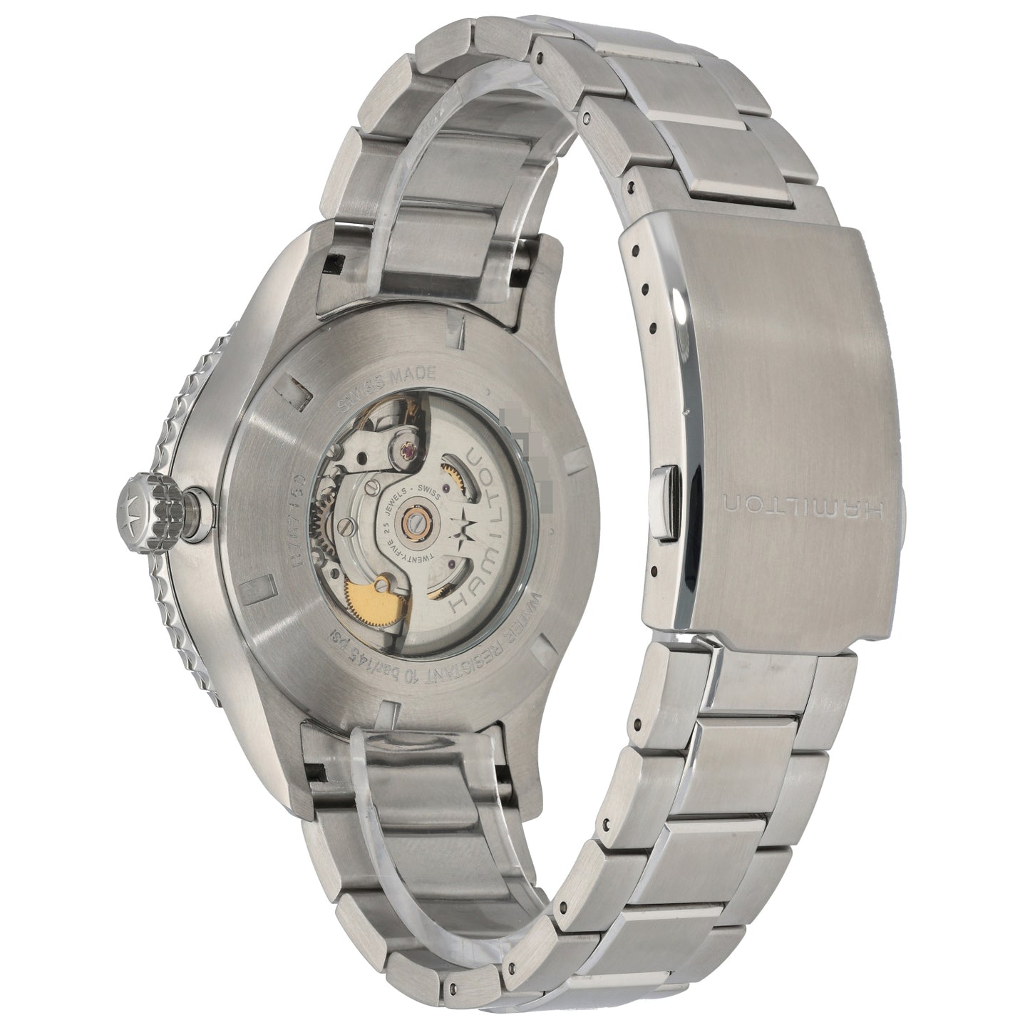 Hamilton Khaki Aviation Converter GMT H767150 45mm Stainless Steel Watch