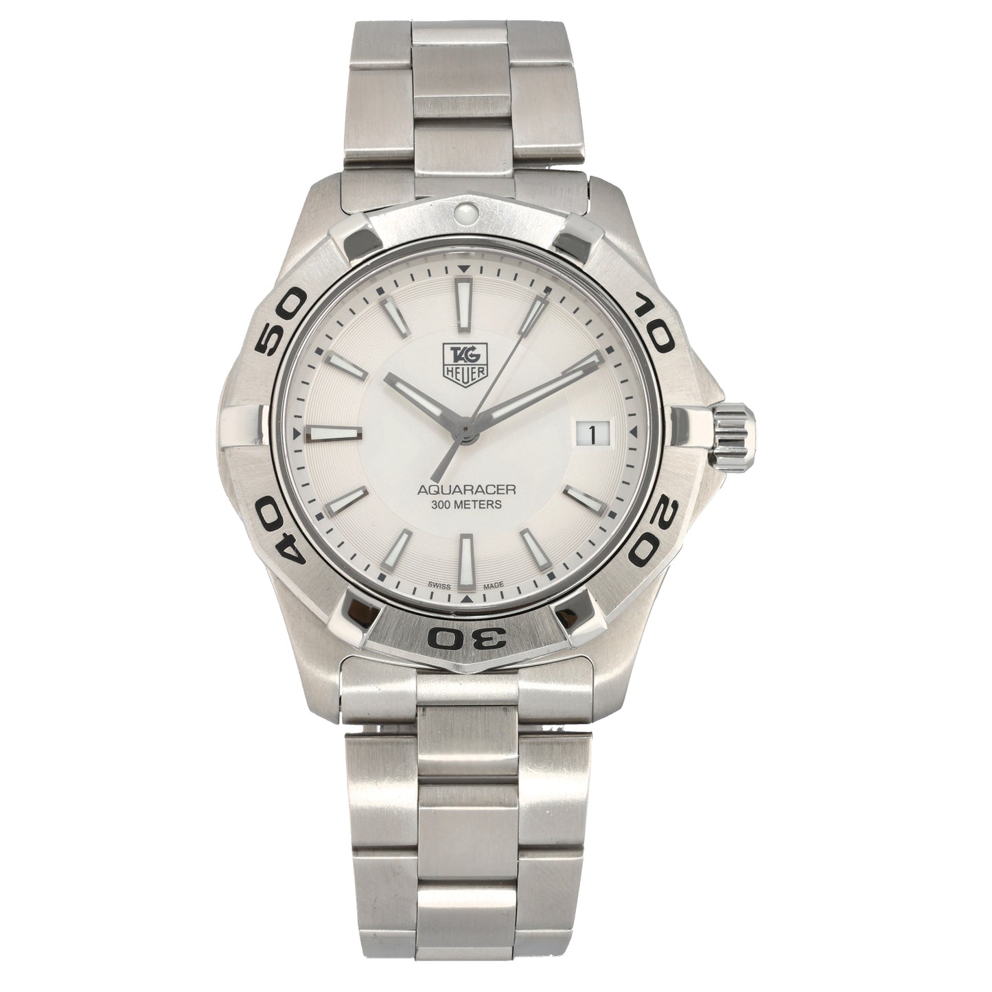 Tag Heuer Aquaracer WAP1111 39mm Stainless Steel Watch