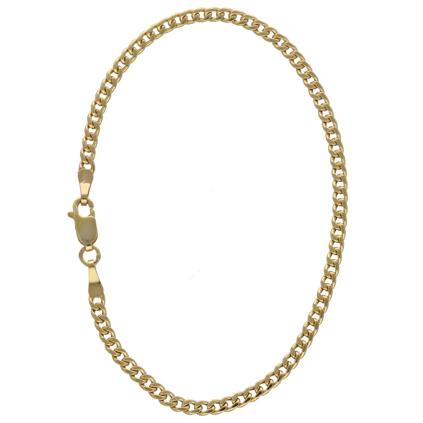 New 9ct Gold Cuban Curb Bracelet
