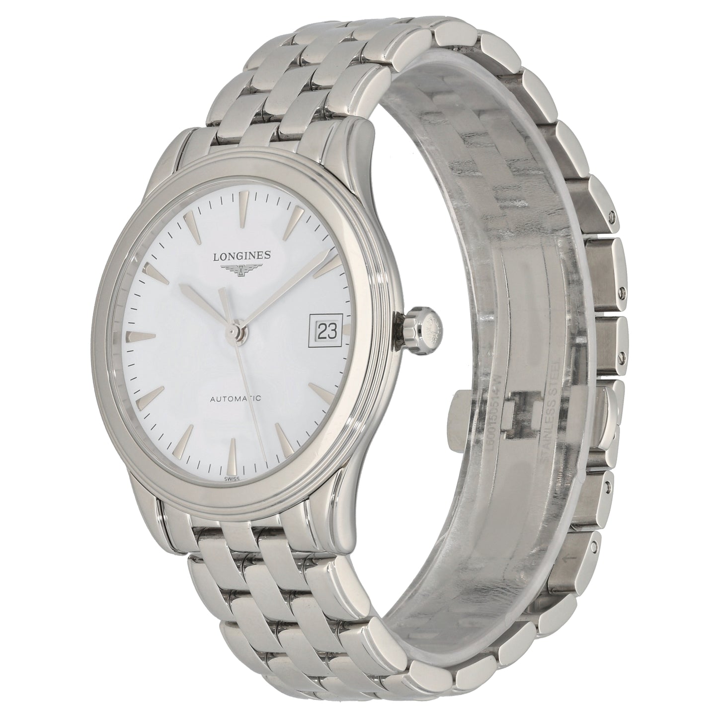 Longines Flagship L4.774.4 36mm Stainless Steel Watch