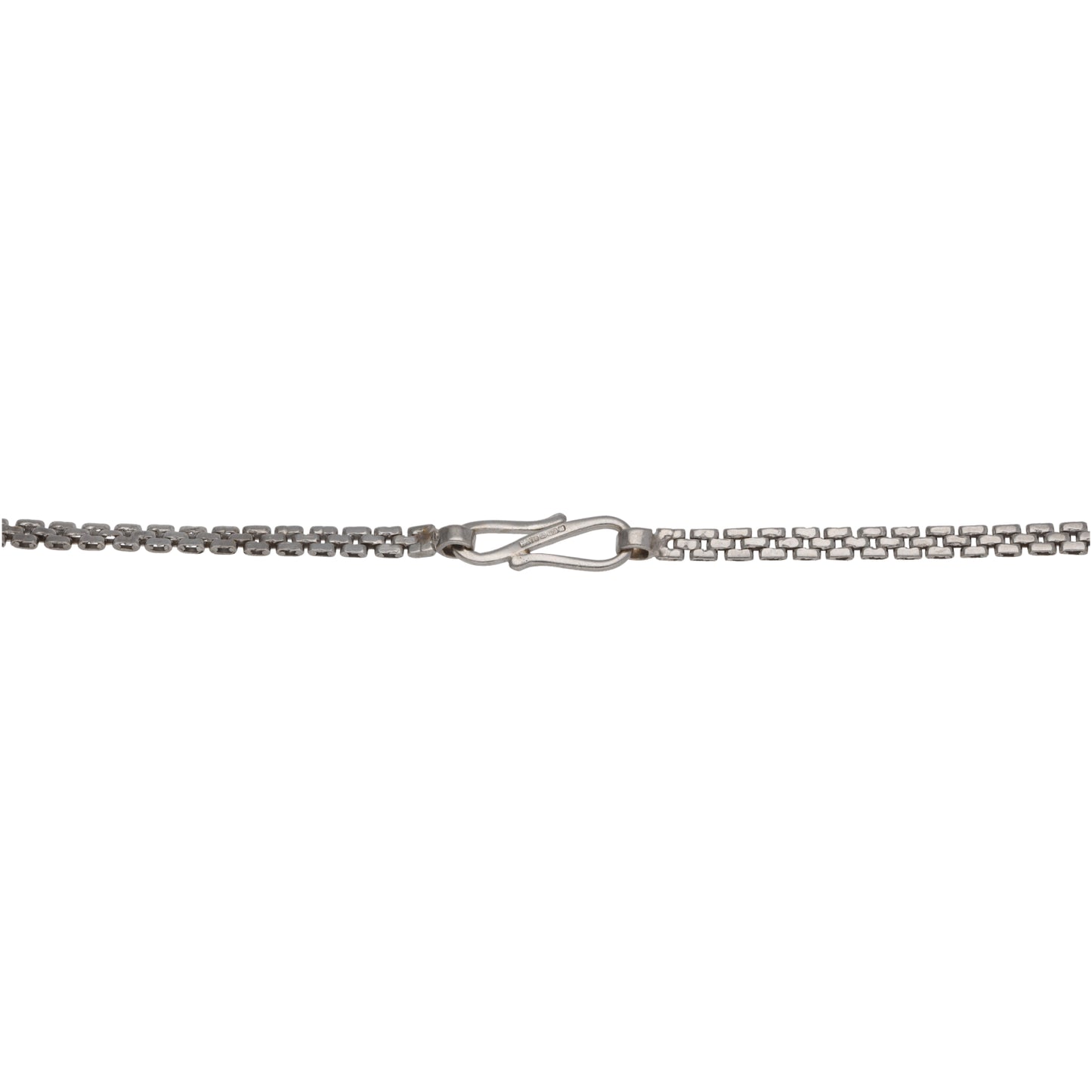 18ct White Gold 0.76ct Diamond Fancy Necklace 16"