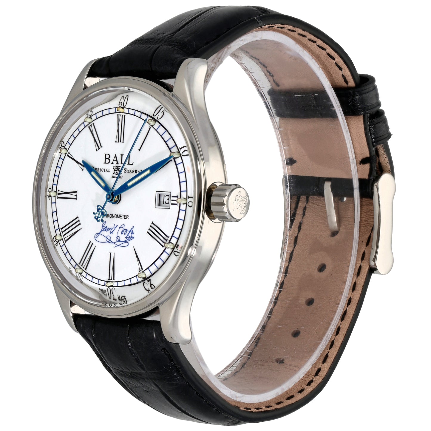 Ball Trainmaster Endeavour NM3288D 40mm Stainless Steel Watch