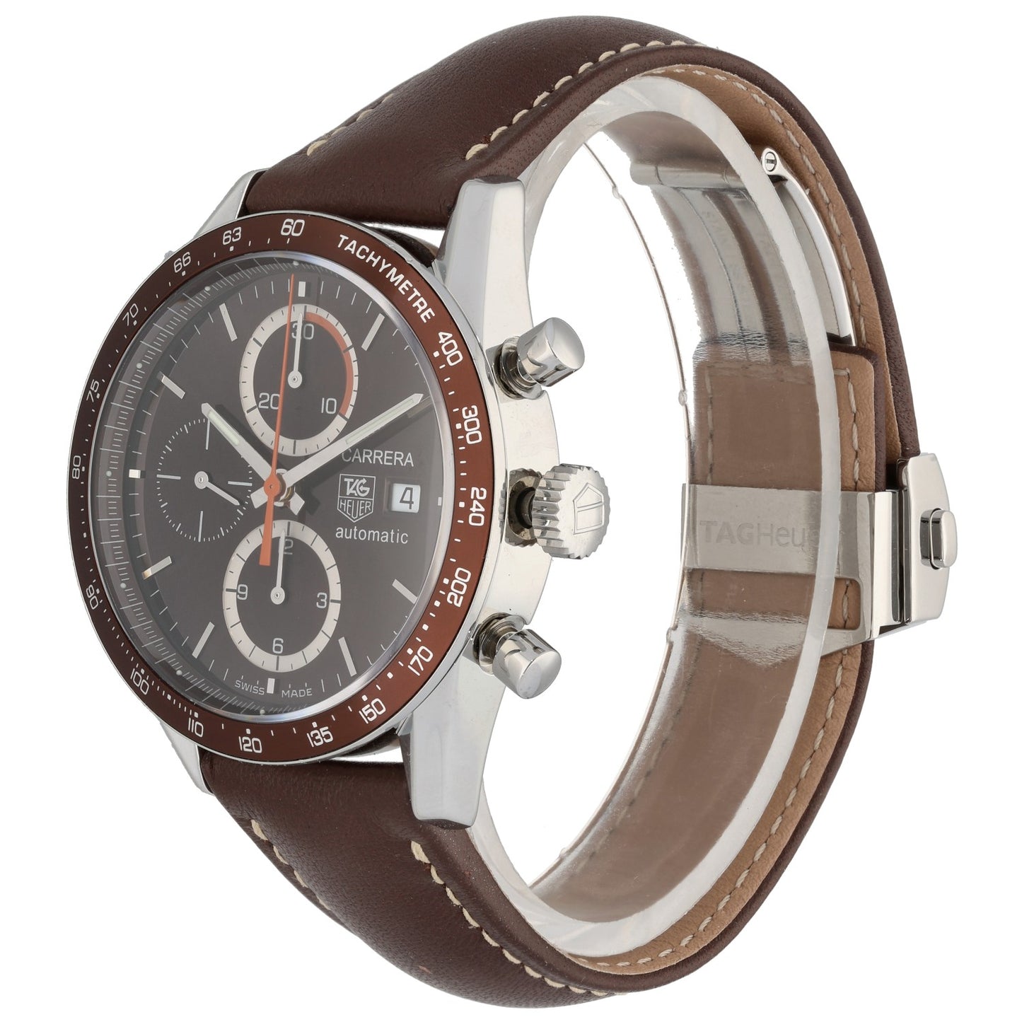 Tag Heuer Carrera CV2013-3 41mm Stainless Steel Watch