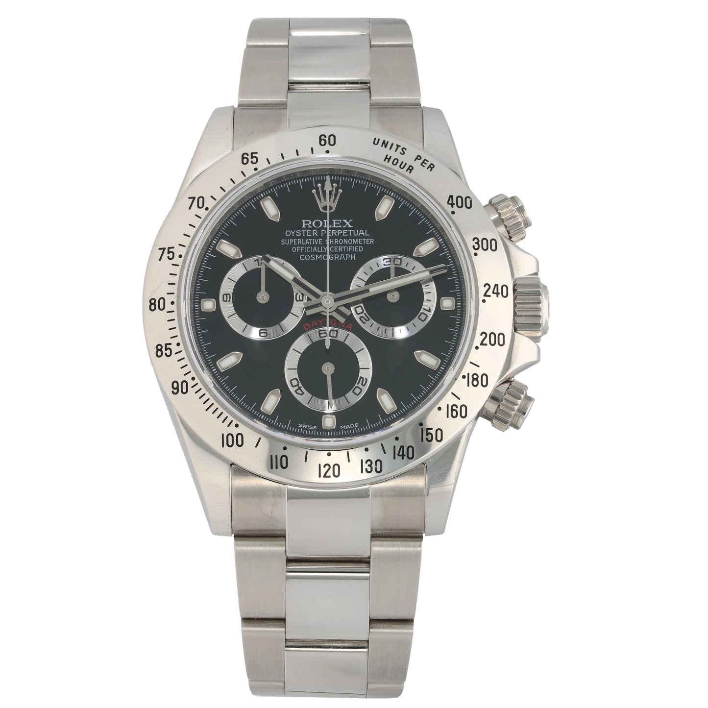 Rolex Daytona 116520 40mm Stainless Steel Watch