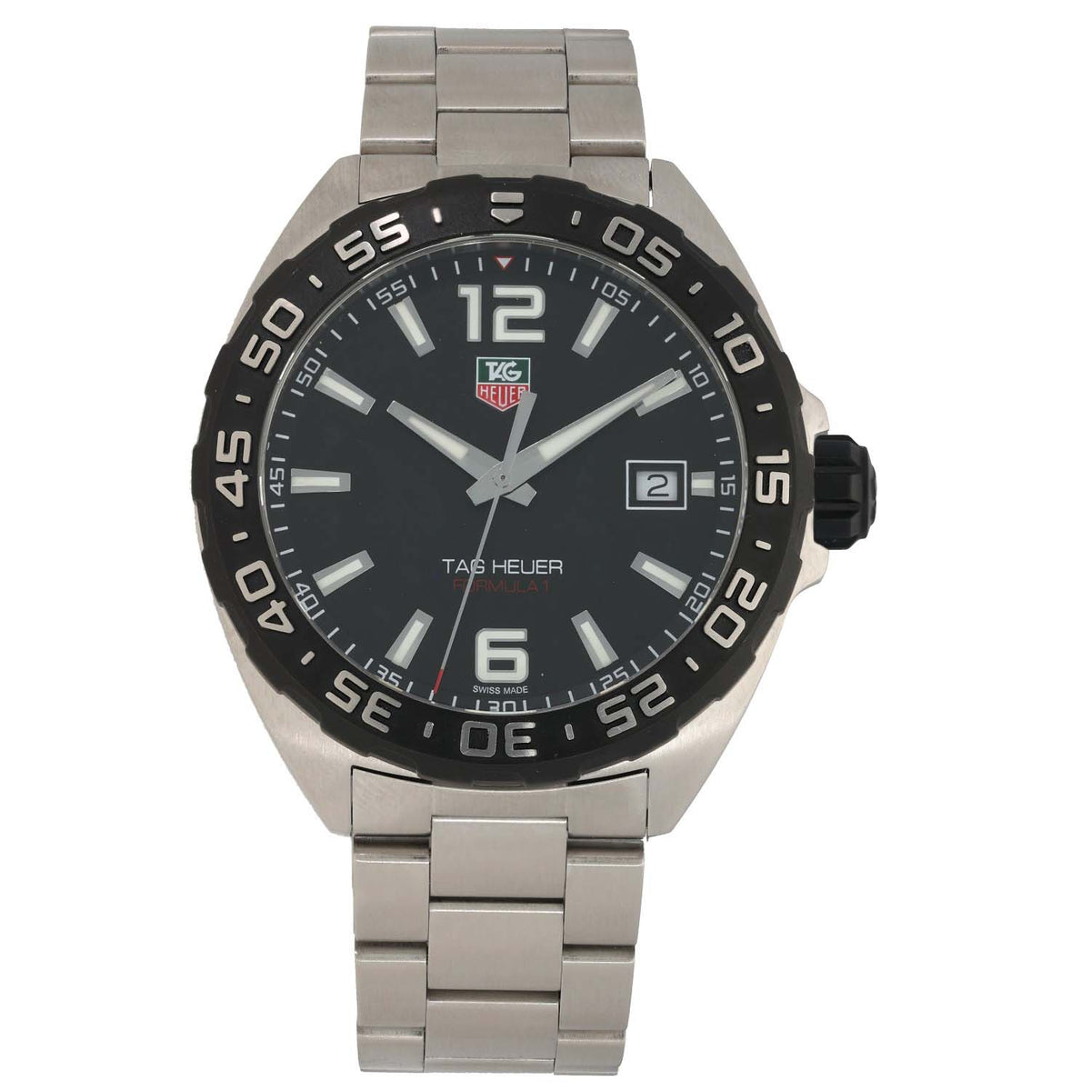 Tag Heuer Formula 1 WAZ1110 41mm Stainless Steel Watch