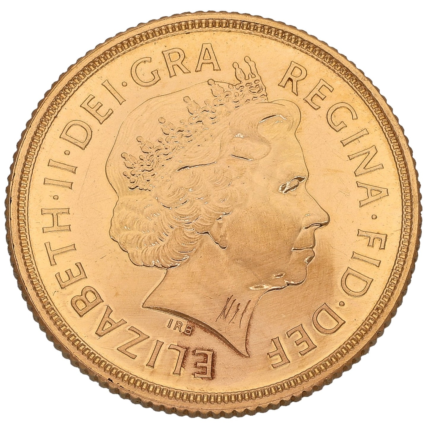 22ct Gold Queen Elizabeth II Full Sovereign Coin 2005