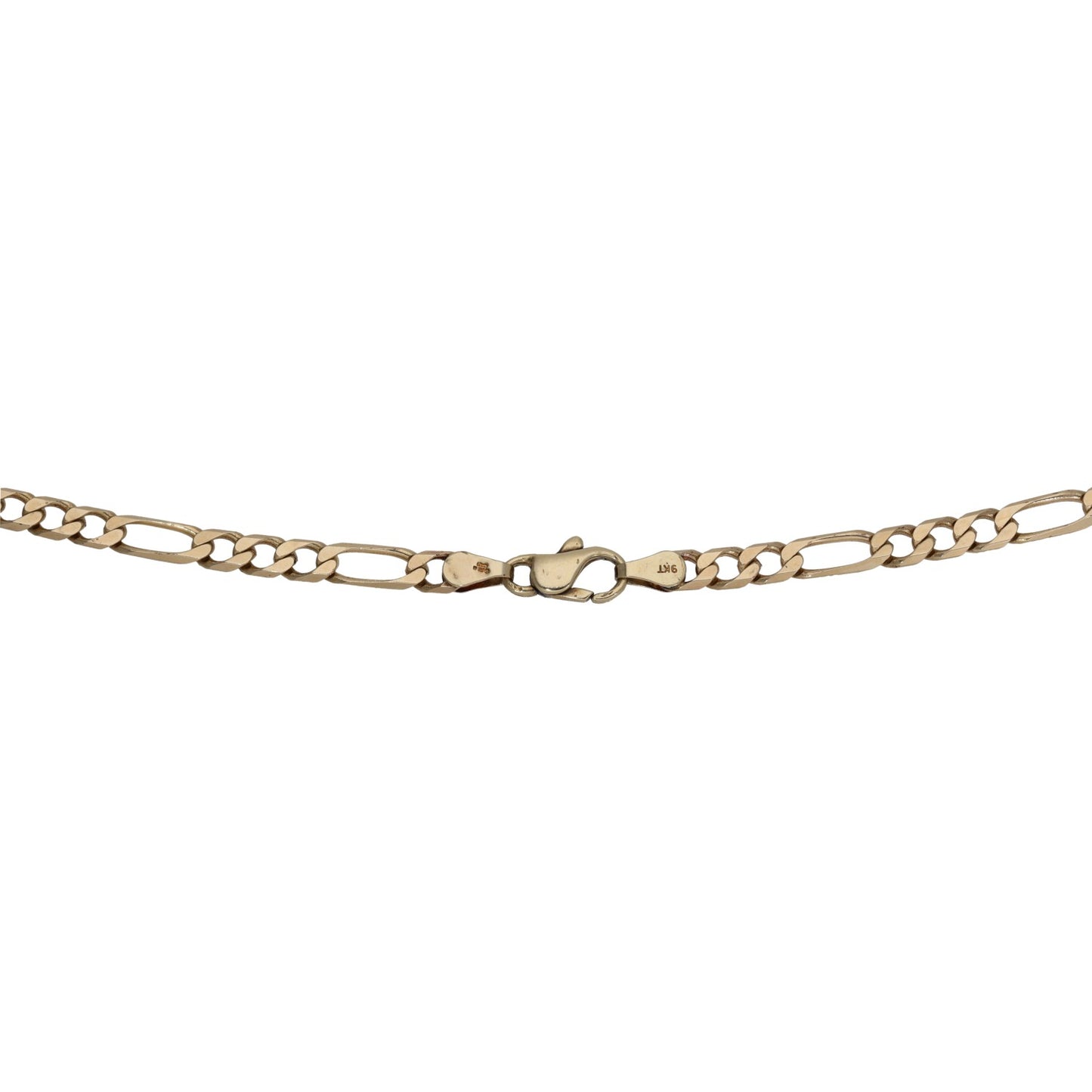 9ct Gold Figaro Chain 20"