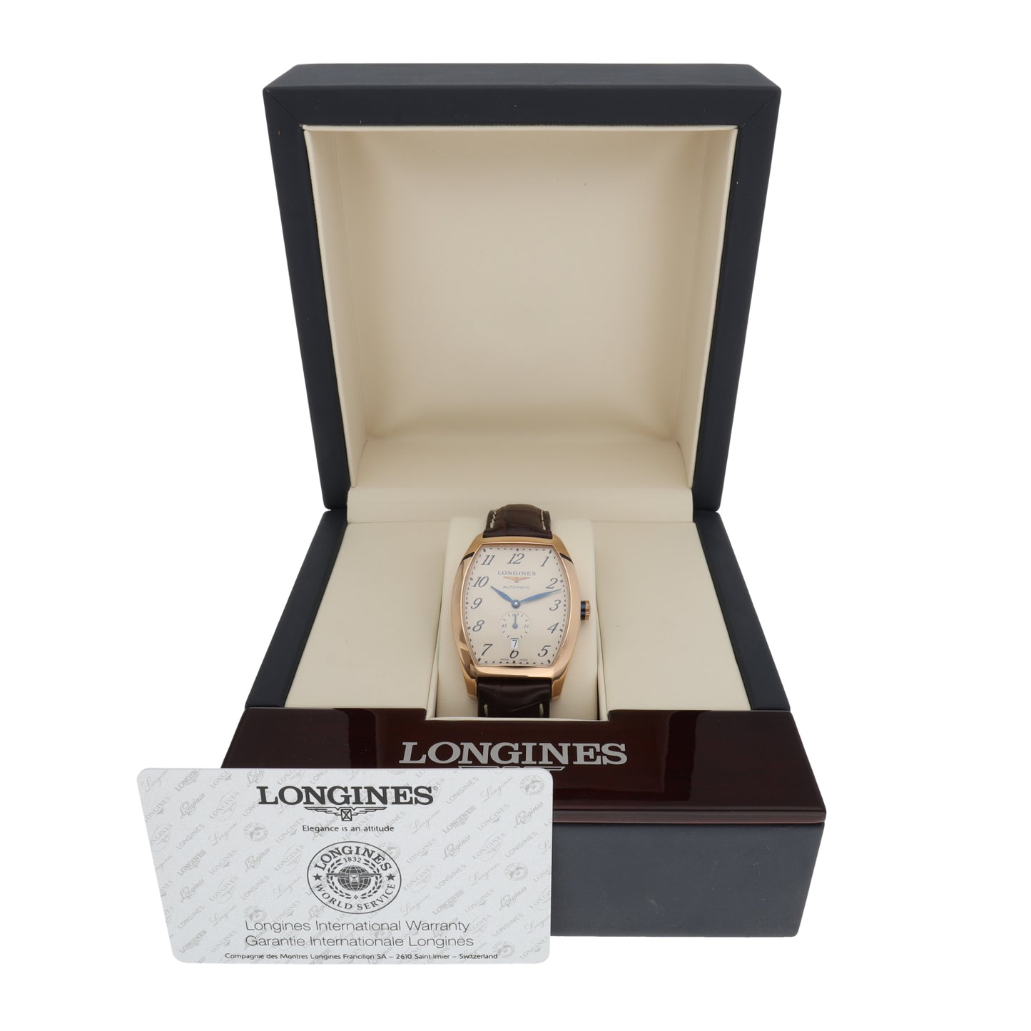 Longines Evidenza L2.642.8 33.1mm Gold Watch