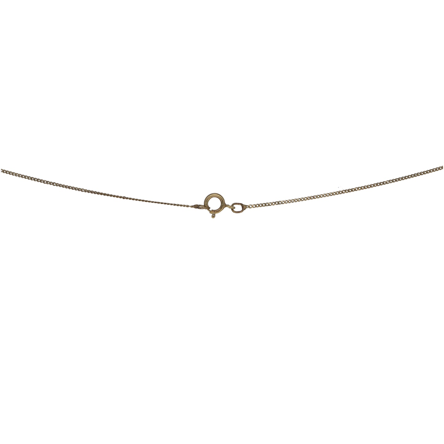 Two-tone gold chain with spring-ring clasp
