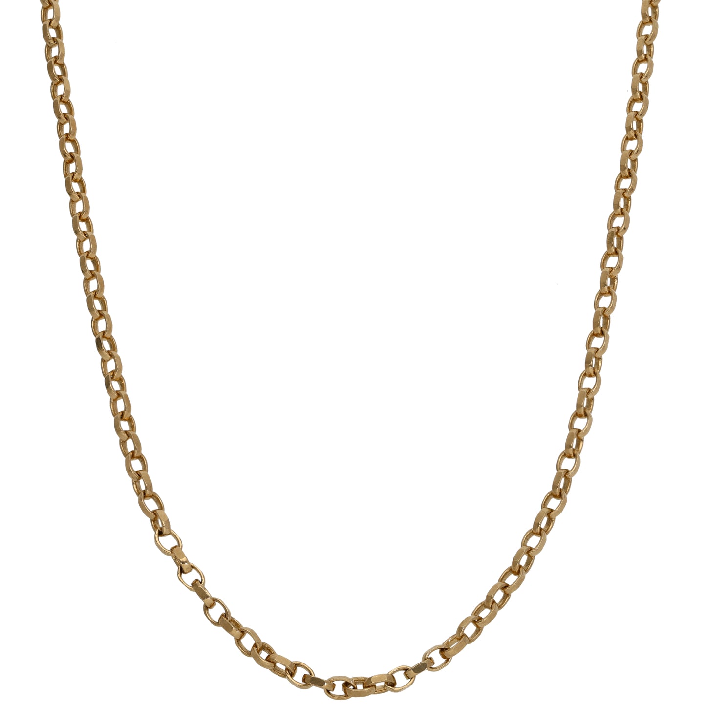9ct Gold Belcher Chain 24"