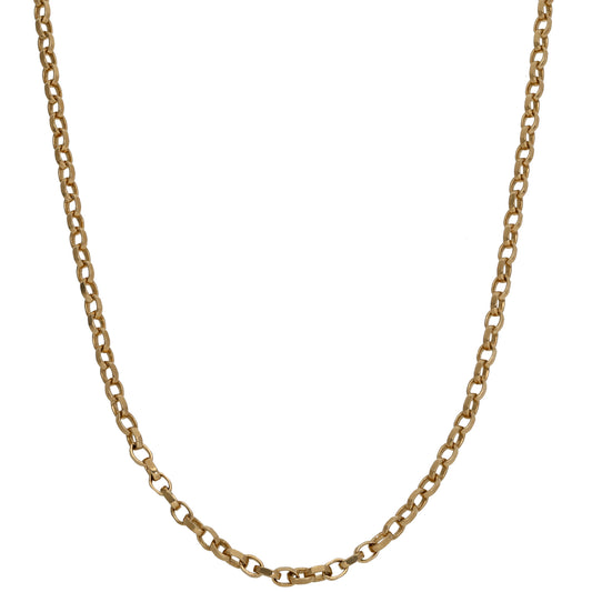 9ct Gold Belcher Chain 24"