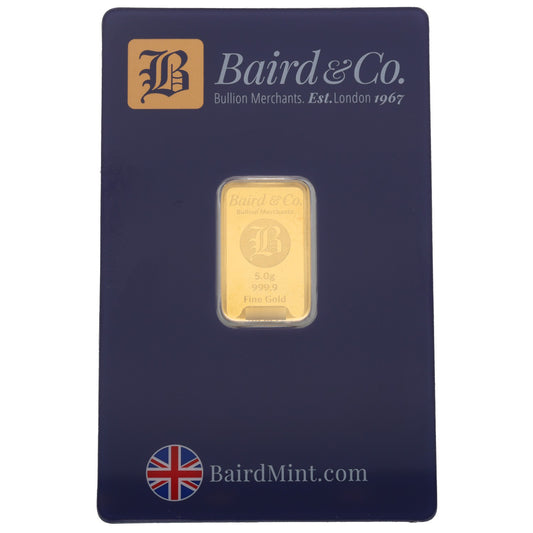 24ct 5g Gold Bar